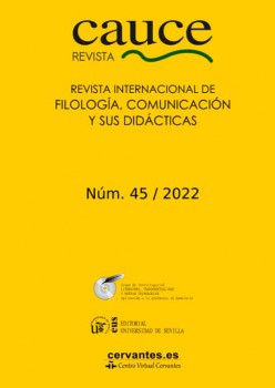 Cauce-revista Internacional De Filologia Comunicacion Y Sus Didacticas雜志